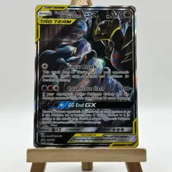 Pokemon 2019 Garchomp and Giratina GX SM193 Black Star Promo - Image 1