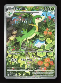 Servine 088/086 Holo Illustration Rare Black Bolt Pokemon Near Mint - Image 1