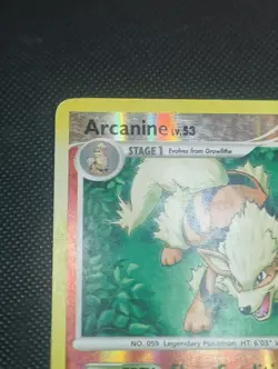 Pokemon TCG Arcanine 1/111 Platinum Rising Rivals Reverse Holo Rare HP - Image 2