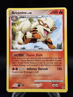 🔥🐕 Pokemon TCG – Arcanine 22/132 – Secret Wonders – Rare – LP - Image 1