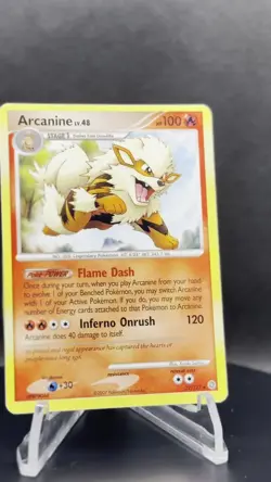 🔥🐕 Pokemon TCG – Arcanine 22/132 – Secret Wonders – Rare – LP - Image 2