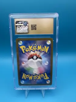 CGC Pristine 10 Pokemon Eevee ex 223/187 Sv8a Terastal Fest ex SAR Holo JP - Image 2