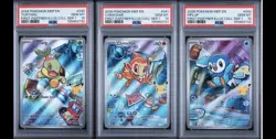 2026 Pokemon First Partner Illustration PSA 10 Sequential Set - Image 1