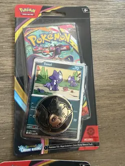 Pokemon Chaos Rising Bundle-6 Blister Packs with Promo And 4 Booster Pack Sleeve - Image 2