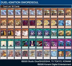 Yu-Gi-Oh! Duel-Ignition Deck: SWORDSOUL (DI02) Asia English BRAND NEW SEALED - Image 3