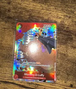 Monkey D Luffy P-001 Gift Collection 2023 One Piece Promotion Promo Cards - Image 1