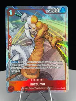 One Piece Inazuma ST30-002 C Alt Art Starter Deck EX Luffy & Ace - Image 1