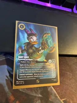 ✨Daisy Duck Paranormal Investigator 23/P3 League Promo Non-Foil Disney Lorcana - Image 2