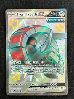 ✨ Iron Treads ex 073 Sv: Scarlet & Violet Promo Pokemon Card Paldean Fates - Image 1