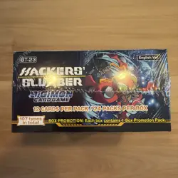 Digimon Card Game BT-23 Hackers’ Slumber SEALED Booster Box ENGLISH - Image 3
