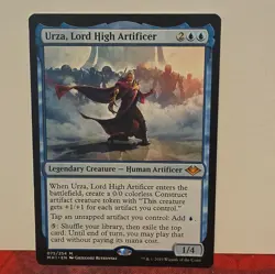 Wizards of the Coast Magic: The Gathering Urza, Lord High Artificer Mythic Blue - Image 1