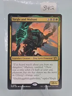 Yargle and Multani March of the Machine #256 Regular English Mtg NM - Image 1