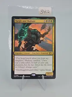 Yargle and Multani March of the Machine #256 Regular English Mtg NM - Image 2