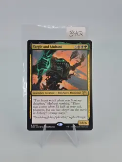 Yargle and Multani March of the Machine #256 Regular English Mtg NM - Image 3