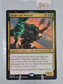 Yargle and Multani March of the Machine #256 Regular English Mtg NM - Image 4