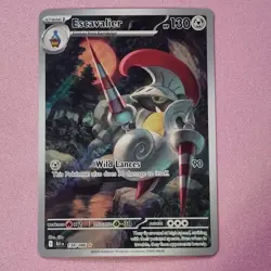 Escavalier - Illustration Rare SV: Black Bolt 138/086 NM POKEMON TCG - Image 1