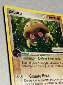 Pokemon TCG Kabuto 36/92 Legend Maker Reverse Holo Stamp 2006 - Image 3
