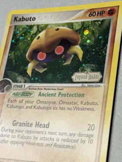 Pokemon TCG Kabuto 36/92 Legend Maker Reverse Holo Stamp 2006 - Image 4