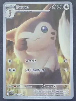 Furret 168/159 Journey Together Illustration Rare Pokemon TCG - Image 1