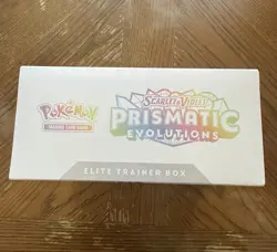 Pokemon TCG Scarlet & Violet Prismatic Evolutions Elite Trainer Box *Case Fresh* - Image 2