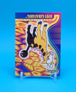 Pokemon Card - Girafarig #203 - Johto Series - Topps - Image 2