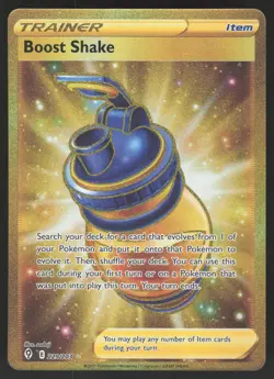 Boost Shake 229/203 Secret Rare Pokemon TCG Evolving Skies NM - Image 1