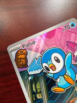 🌈 Piplup #042 - Pokemon First Partner Black Star Promo - Pokemon TCG - NM - Image 3