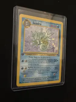 Seadra 42/62 Fossil 1st Edition Pokemon TCG - Image 3