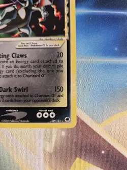2006 POKEMON EX DRAGON FRONTIERS GOLD STAR #100 CHARIZARD-HOLO - Image 3