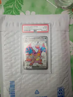 Pokemon 2023 SVP en Charizard EX Premium Collection #056 Graded PSA 6 - Image 2