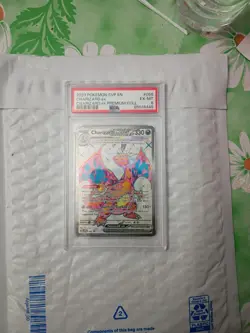 Pokemon 2023 SVP en Charizard EX Premium Collection #056 Graded PSA 6 - Image 3