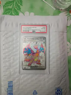 Pokemon 2023 SVP en Charizard EX Premium Collection #056 Graded PSA 6 - Image 5