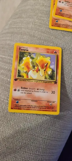 Pokemon Team Rocket PONYTA 1st Edition 64/82 - Image 1