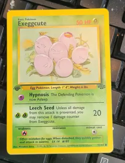 Exeggcute 52/64 - 1999 Pokemon Jungle 1st Edition - mint - Image 1