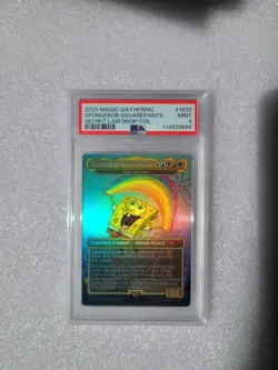 MTG SpongeBob SquarePants FOIL PSA 9 MINT SpongeBob Magic Card SLD #1932 - Image 3