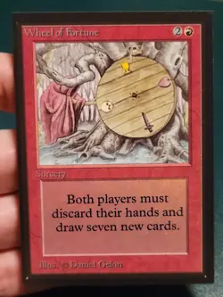 MTG Collector's Edition - Wheel of Fortune - NM/NM+ - Not Tournament Legal - Image 1
