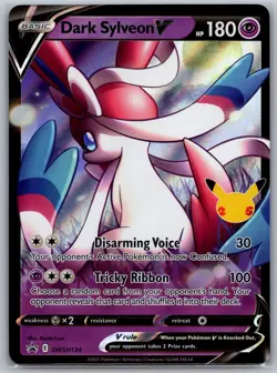 Dark Sylveon V SWSH134 - NM - Sword & Shield Promo - Pokemon TCG - Image 1