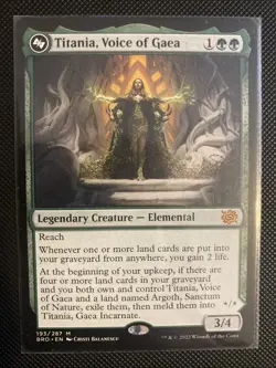 English - MTG Titania, Voice Of Gaea - The Brothers’ War - Image 1