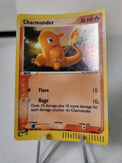 Charmander 98/97 - EX Dragon *DMG* Secret Rare Holo Pokemon Card - Image 3