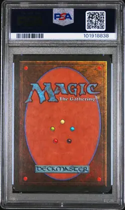 Wrath of God 1994 MTG Magic the Gathering Revised Edition PSA 6 EX-MT - Image 2