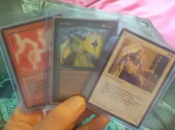 MTG 3 card vintage lot, Eureka, King Suleiman, Ball Lightning - Image 1