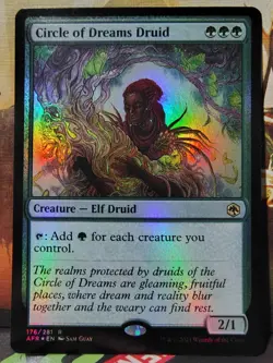Circle of Dreams Druid - FOIL - MTG Adventures in the Forgotten Realms - LP - Image 1