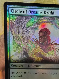 Circle of Dreams Druid - FOIL - MTG Adventures in the Forgotten Realms - LP - Image 3