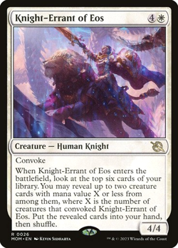 MTG - Knight-Errant of Eos - MOM - Magic the Gathering - Image 1