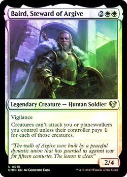 MTG - Baird, Steward of Argive - Foil - Commander Masters - Magic the Gathering - Image 1