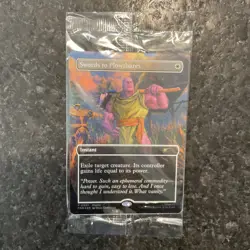 Magic The Gathering Swords To Plowshares Foil PSA Promo *SEALED* Thanos MTG - Image 1