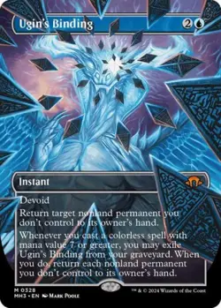 Ugin's Binding (Borderless) -Foil Near Mint MTG Modern Horizons 3 - Image 1