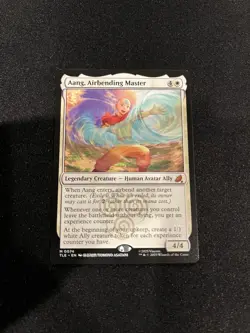 Wizards of the Coast MTG Aang, Airbending Master 0074 4/4 2025 - Image 1