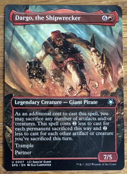 MTG Lost Caverns Of Ixalan, Dargo, the Shipwrecker - Special Guest - Image 1