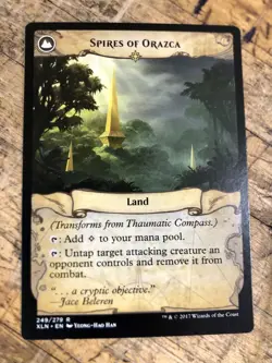 MTG Thaumatic Compass Spires of Orazca Ixalan 249/279 Regular Rare - Image 2